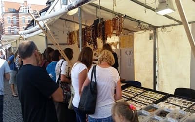 Kram firmy Berkwiat na Jarmarku Dominikańskim