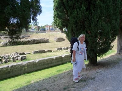 Mirosława Stroińska w Akwilei