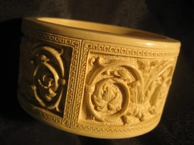 Unikatowa bransoleta z kłów mamuta