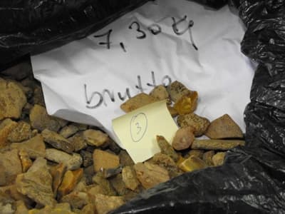 Surowiec przeznaczony na licytację