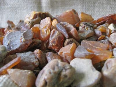 Surowiec oczyszczony z "niebieskiej ziemi" i wstępnie wysegregowany, Sambia