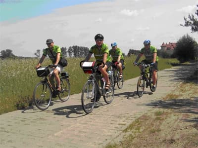 Międzynarodowy Rajd Rowerowy Szlakiem Bursztynowym Wilno - Wieluń 2009