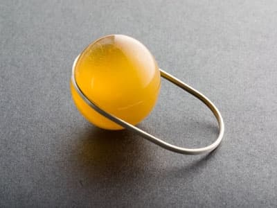 Pierścionek autorstwa Doroty Sokołowskiej