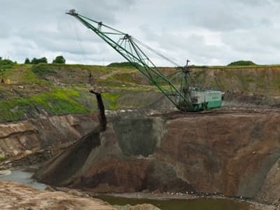 Kopalnia bursztynu w Kaliningradzie