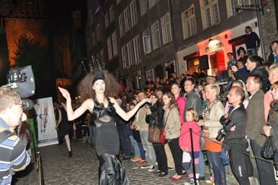 Pokaz Magdaleny Arłukiewicz i Aleksandra Gliwińskiegi