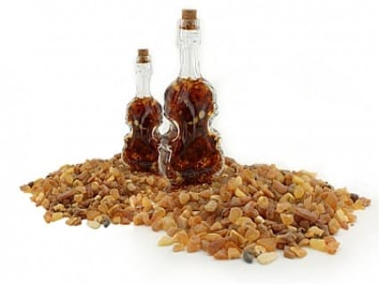 Bursztyn na nalewkę musi być naturalny