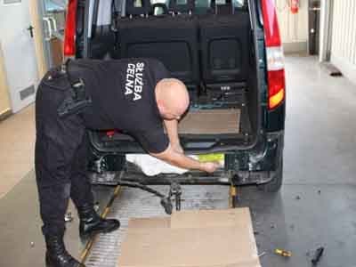 Celnicy udaremnili kolejną próbę przemytu bursztynu