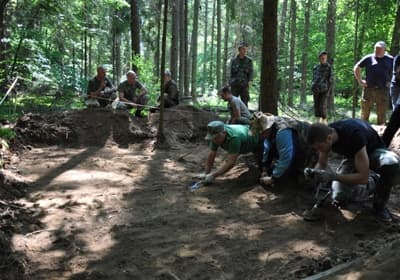 Dalsze poszukiwania w gdyńskim lesie