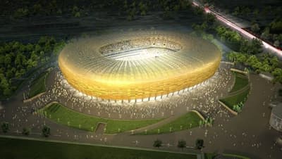 Wizualizacja stadionu w Gdańsku