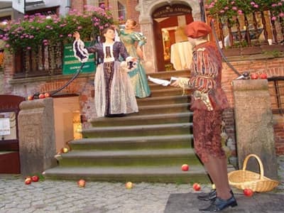 Scenki z życia XVII-wiecznych gdańszczan - święto Mariackiej 2010
