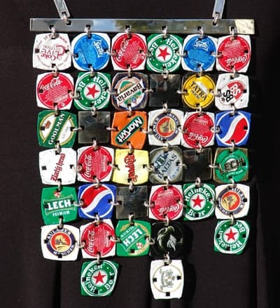 Naszyjnik, który zapoczątkował całą kolekcję biżuterii z kapsli