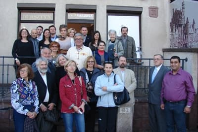 Artyści i goście wernisażu