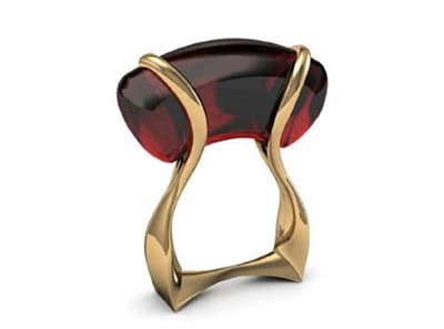 Monika Reptowska: pierścionek (projekt cyfrowy) 