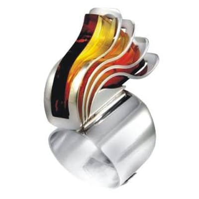 Pierścionek Jacka Ostrowskiego - zwycięzca konkursu na najciekawszy wyrób wystawy "Designed in Poland"