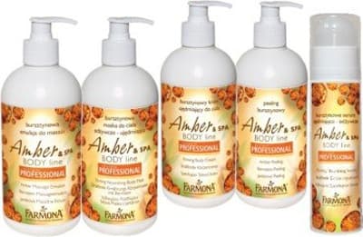 Branża kosmetyczna już wykorzystała bursztyn - kosmetyki Farmona 